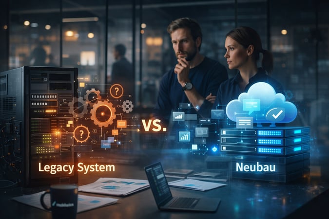 Legacy System vs Neubau
